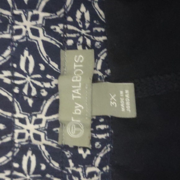 Talbots skirt with short inside and pockets size 3X excellent condition beautifu - Picture 4 of 4